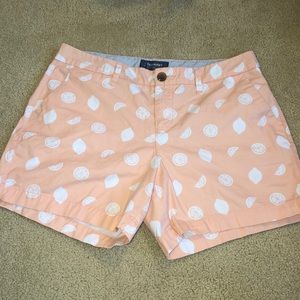 Old navy orange/tan shorts